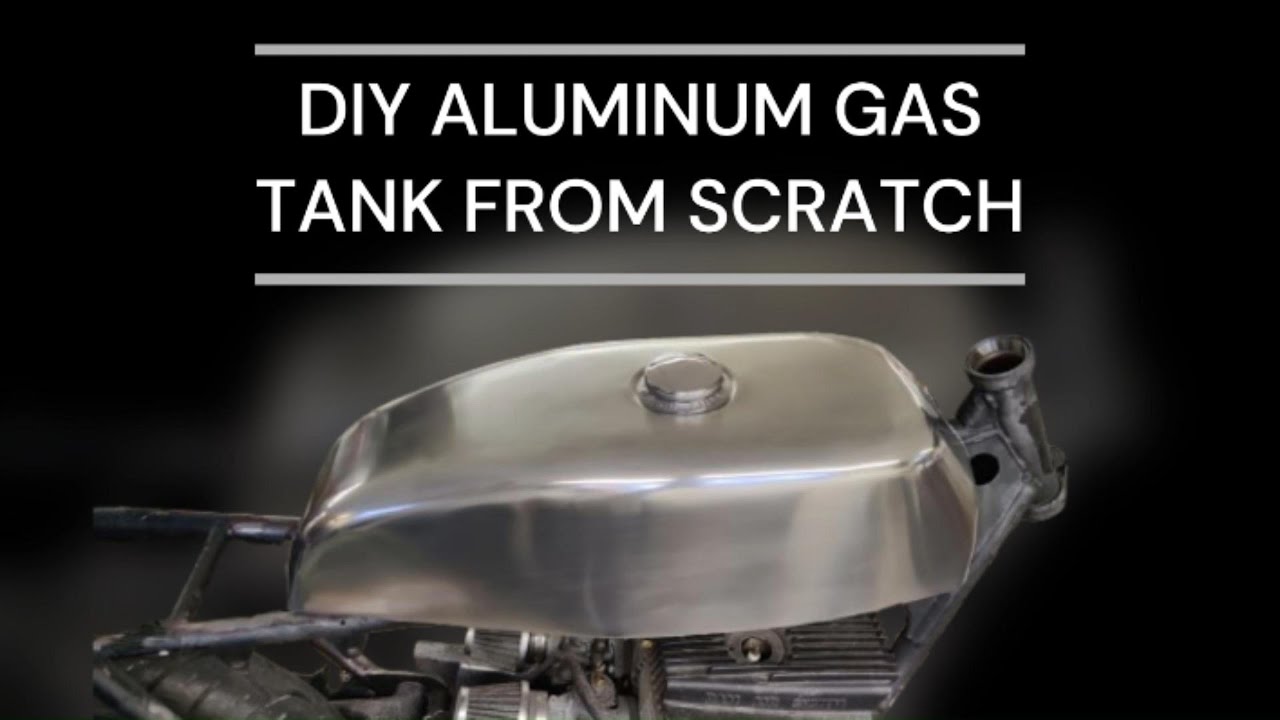 Suzuki GT250 -73 Build pt2: Building an Aluminum Motorcycle Gas Tank from Scratch