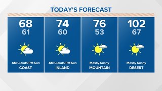 June Gloom continues in San Diego to start the month