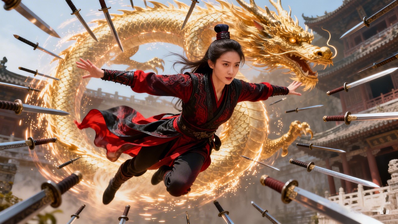 【Full】Shunned and banned from arms, she was the Martial Saint's heir—one strike split mountains.