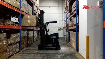 Visionnav Autonomous Forklift Vehicles Application in 3PL Warehouse with Automatic Charging