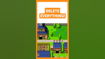 DELETE ALL THE ASSETS! #rpgmaker #indiedev #gamedesign