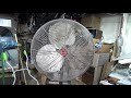 Dayton 4c154c 24 2speed fan tested at full power