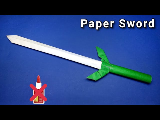 How To Make A Sword Out Of Paper Without Glue Or Tape how-to-make-a-sword-out-of-paper-without-glue-or-tape