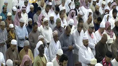 صلاة العشاء الثلاثاء 16-2-1441هـ الشيخ ياسر الدوسري - أواخر سورة الرحمن