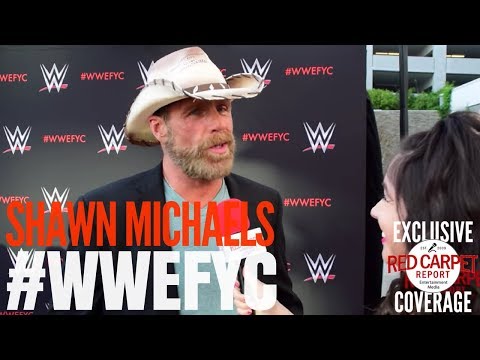 Shawn Michaels interviewed at the “WWE” FYC Event #WWEFYC #WWE #Emmys