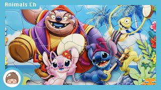 【スティッチ おもちゃ】アニメ版 スティッチ! 子供向けパズル 60ピース Disney Stitch