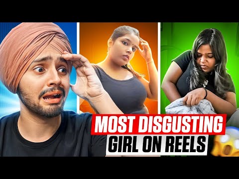 PLEASE STOP! MOST DISCUSTING😡GIRL On INSTAGRAM REELS