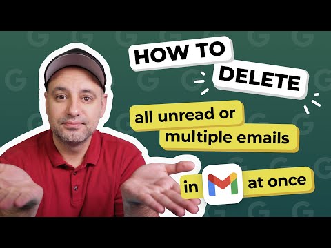 Video: Hvordan fjerner man e-mails i gmail?