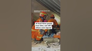 Survivors pulled from rubble in collapsed school in Indonesia