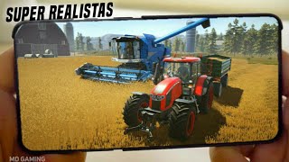 TOP 5- MELHORES JOGOS DE FAZENDA PARA ANDROID & IOS "2021" SUPER REALISTAS.  #quarentenagames20k screenshot 2