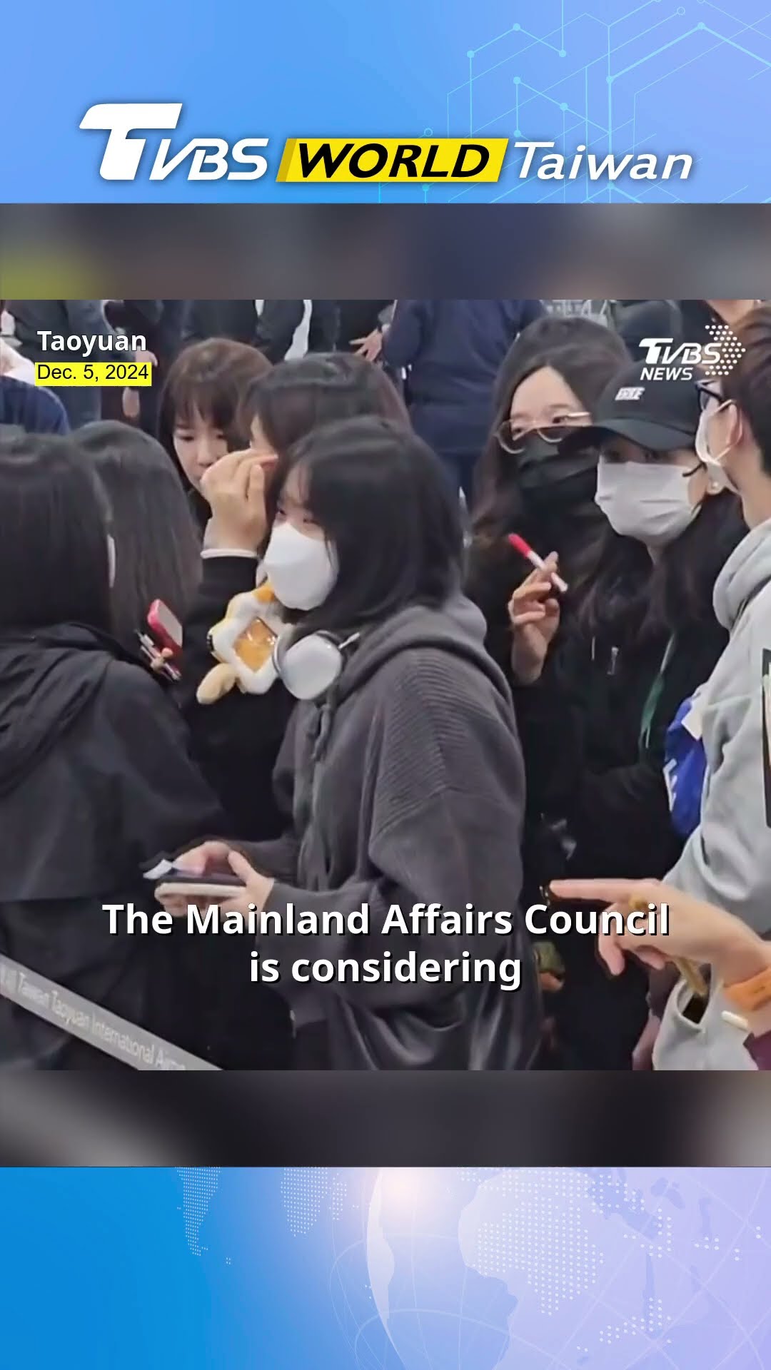 Chinese student delegation concludes visit amid protests at airport