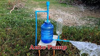 he make free energy water pump From Deep well, #freeenergy # Auto pump #pvc