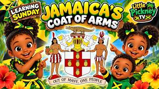 Jamaica’s Coat of Arms Explained for Kids | Learning Sunday | Little Pickney TV Update