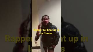 Rapper Tekashi 6ix9ine  beat up in a la fitness gym wow #news #youtubeshorts #tekashi69