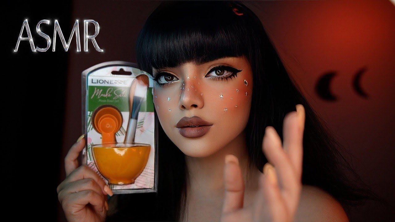 رول پلی کلینیک خواب،به پوست و موهات میرسم و بیهوش میشی|  skincare asmr |persian asmr