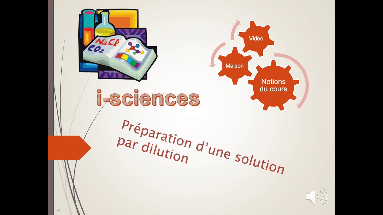 Préparation d'une solution par dilution (seconde) YouTube
