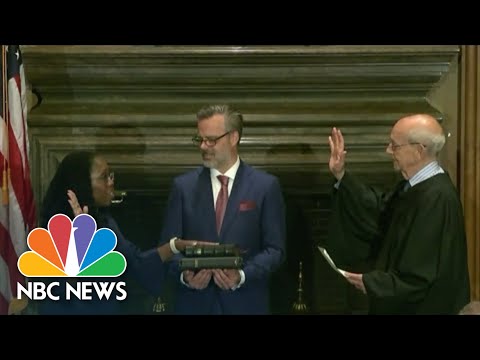 Ketanji Brown Jackson Sworn In To The Supreme Court