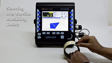 ISONIC 3510: Detection of the Fatigue Cracks in the Ring Gear of the Leading Edge Flap Actuator