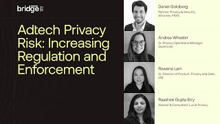 Adtech Privacy Risk: Increasing Regulation and Enforcement | #BridgePrivacySummit