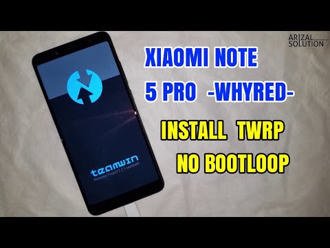 Xiaomi Redmi Note 5 Pro (Whyred) Cara Mudah Pasang Twrp ...