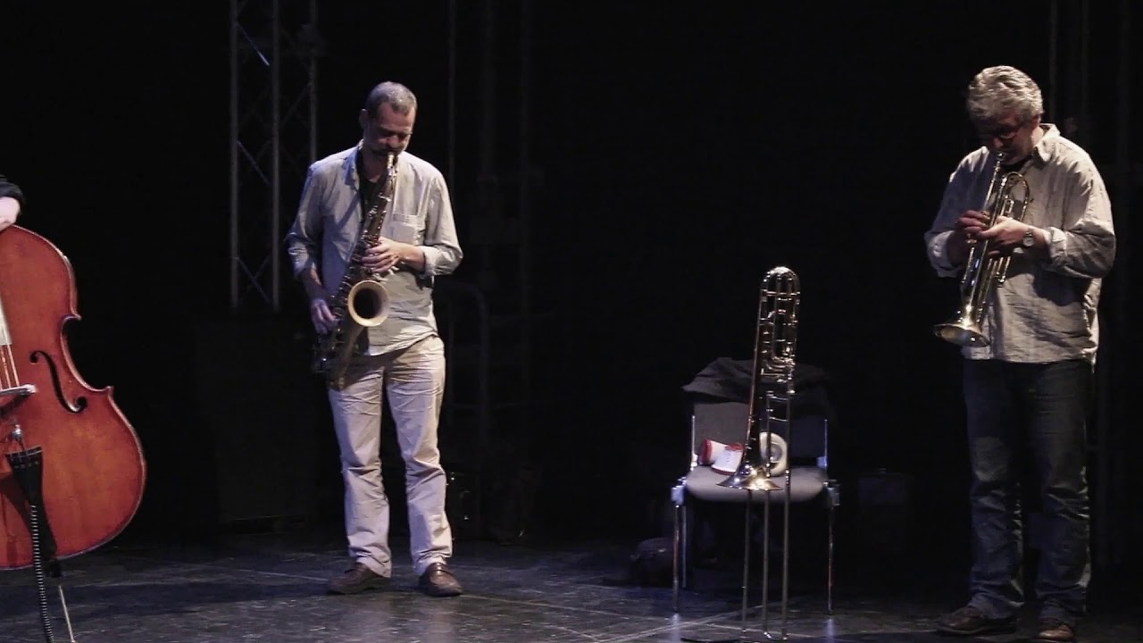"Forum Freie Musik", Quintett INTRO, am 24.10.2014, im Ostflügel des Schauspielhaus Chemnitz