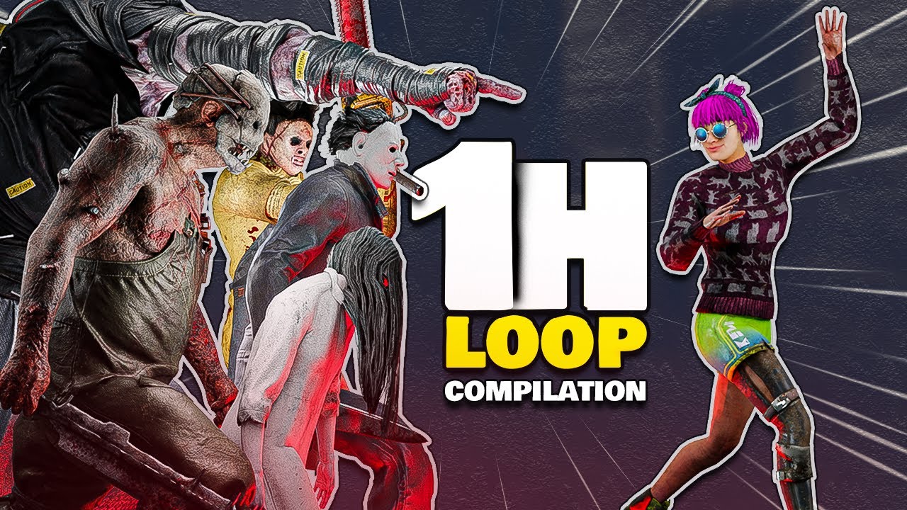 Looping A LOT Of Killers in Dead by Daylight (1h Compilation) - YouTube