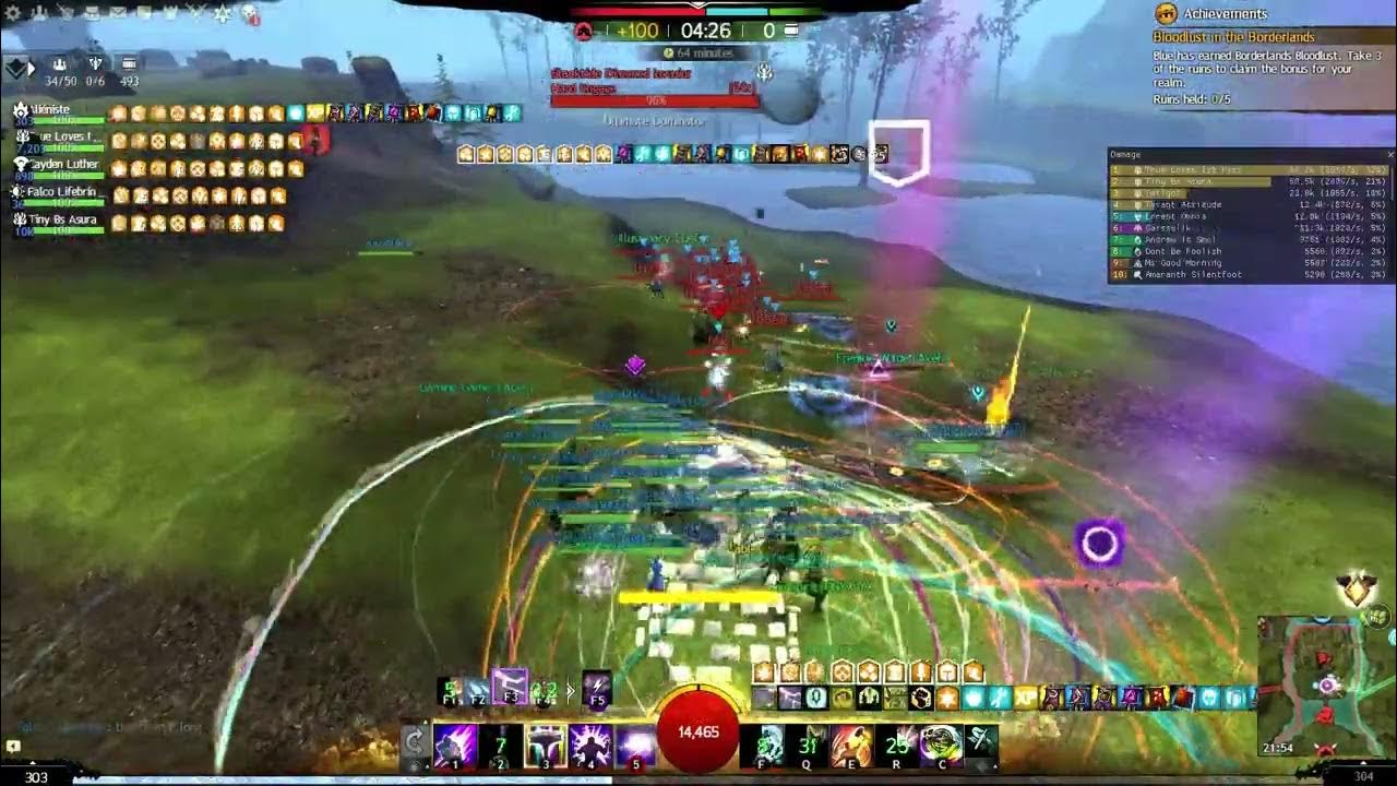 Gw2 WvW Catalyst Hammer DPS YouTube