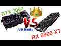 Best AIB RTX 3090 vs best AIB RX 6900 XT; Which one wins the crown