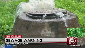 Heavy rain threatens sewage overflows in DeKalb