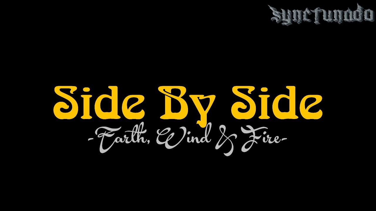 SIDE BY SIDE [ EARTH, WIND & FIRE ] INSTRUMENTAL | MINUS ONE