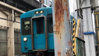 【梅田貨物線】105系廃車回送通過