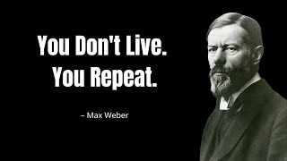 The Routine That Kills You Was Invented by the System — Max Weber Already Knew It