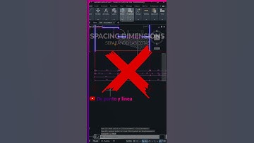 AUTO DISTANCE DIMENSIONS IN CAD - Distanciar cotas en AutoCAD | AUTOCAD PRO