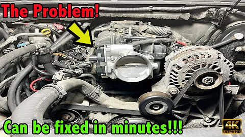 How To Fix Reduced Engine Power Quick And Simple! Code P2135 Chevy Or GMC Trucks / SUV's! TPS Issue!