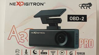 Installing DashCam💁‍♂️! NexDigitron A3 Pro📷 #dashcam #dashcamvideos #firstvlog #pizza #biryani