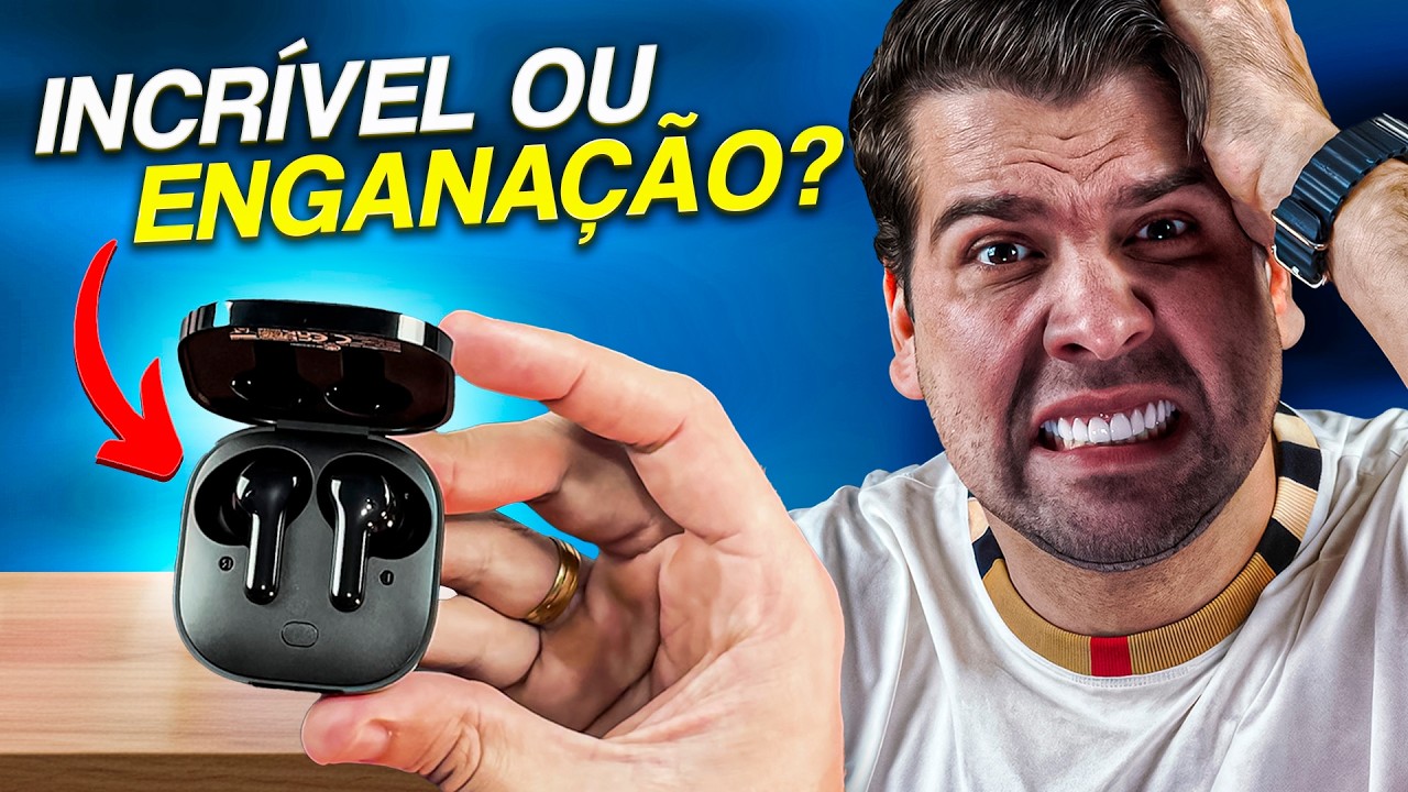 Thumbnail do vídeo QCY T13: o FONE BARATO que pode ser o MELHOR CUSTO-BENEFÍCIO de 2026!