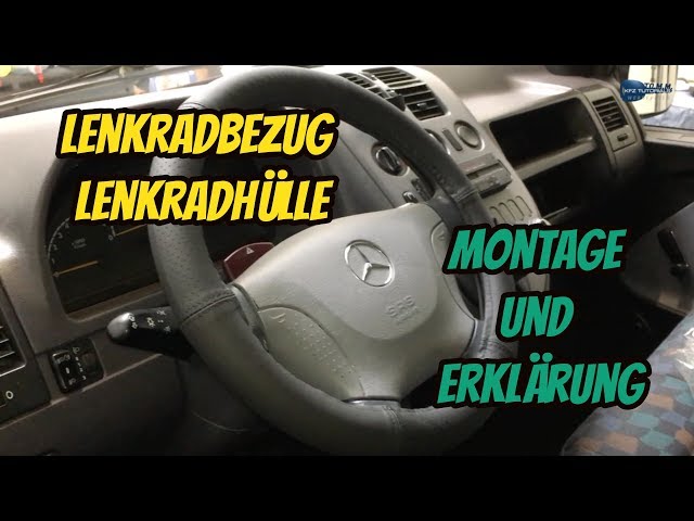 Lenkradbezug - Montage und Erklärung - Lohnt es sich !? 