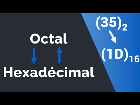 Converting an octal number to a hexadecimal number and a hexadecimal number to an octal number.