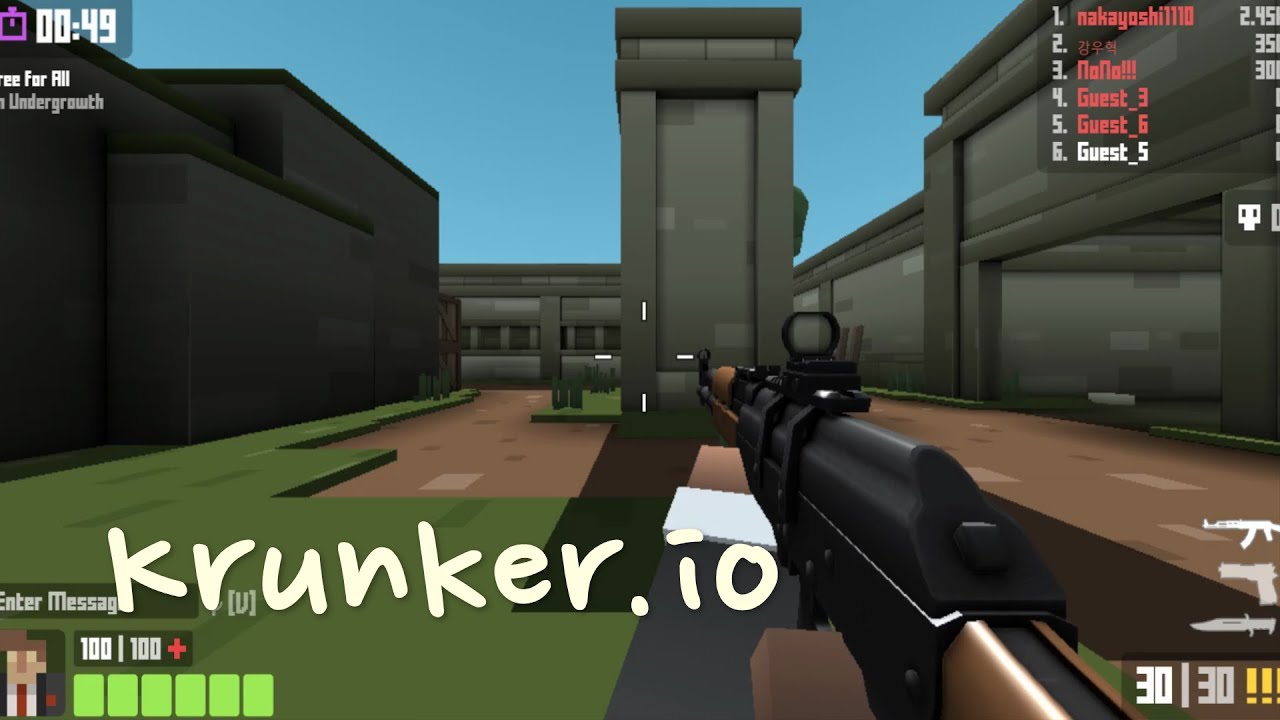 JOGUEI O FPS MAIS LEVE DO MUNDO PARA PC FRACO - KRUNKER.IO GAMEPLAY 2019 