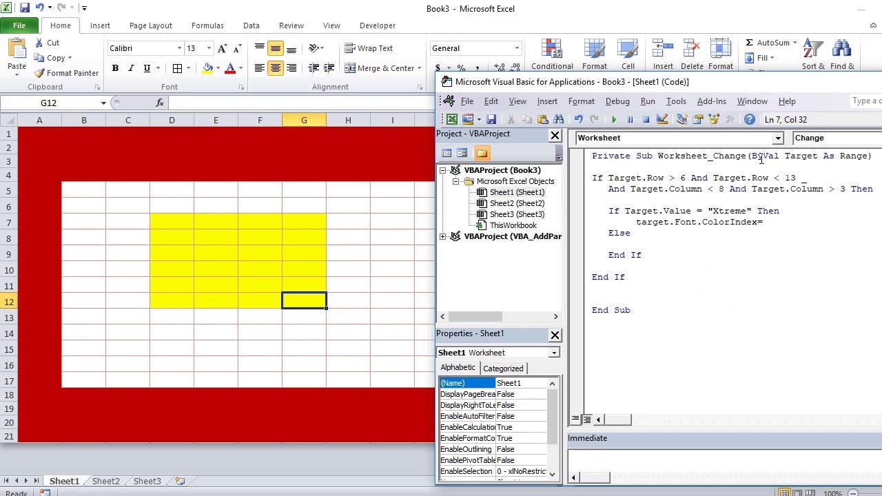 excel-vba-change-text-color-on-cell-value-change-youtube