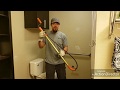 How to use a toilet snake [auger]