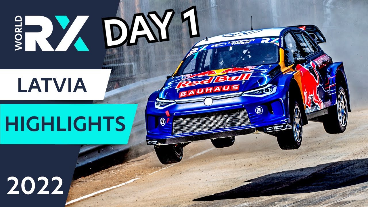 World Rallycross Highlights | Ferratum World RX Of Riga - Latvia 2022 : Day 1