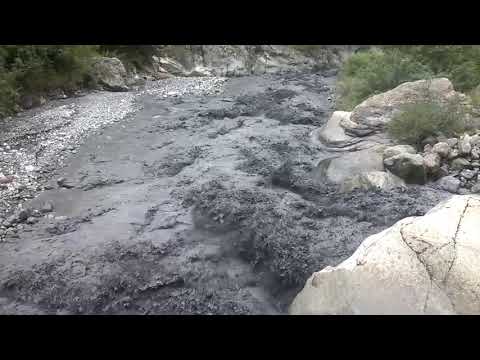 Dangerous river Tergi (Georgia).  მდინარე თერგი