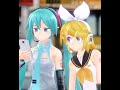 [MMD] Rin and Miku should kiss tbh