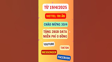 Viettel Tặng 28GB Data Miễn Phí 0đ Nhân Dịp 30/4! Sự Thật Hay Chỉ Là Tin Đồn? #xuhuongyoutube #4g