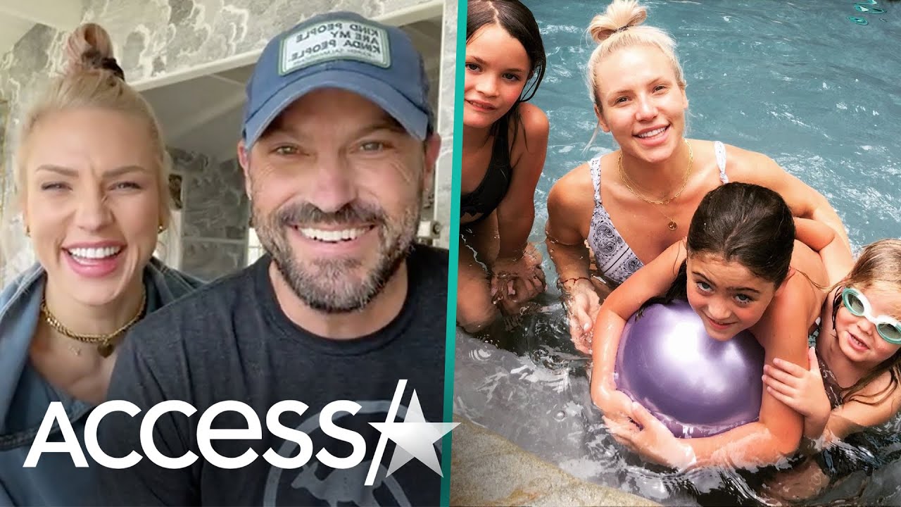 Brian Austin Green & Sharna Burgess’ Pool Day With His Kids