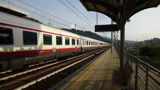 Frecciabianca con E414 in transito a S.Biagio