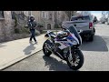 2020 BMW S1000RR M with Full Akrapovich GP exhaust