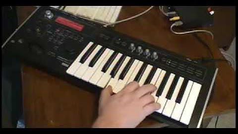 keybdwizrd - Korg Micro X Demo #1 (Programs)
