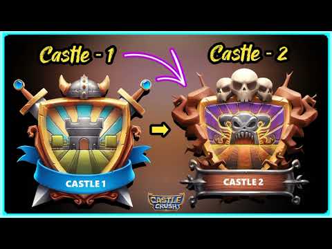 Trophy Pushing 🔥 From Castle 1 To Castle 2! Castle Crush
